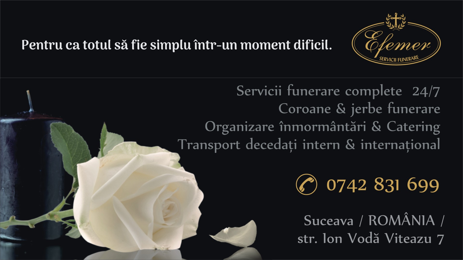 servicii funerare suceava