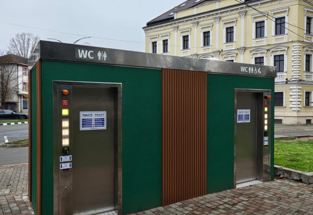 Toaletele publice automatizate vor fi din ce în ce mai prezente în peisajul urban din România